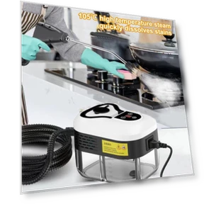 Steam cleaner with touch button — Handheld Steamers, Household kitchen