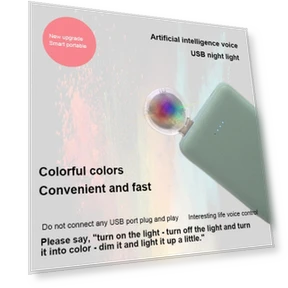 USB Smart Voice Night Light — Car Accessories & Gadgets, JOHO