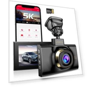 5K Car Dash Cam — Dashboard Cameras, LNDU