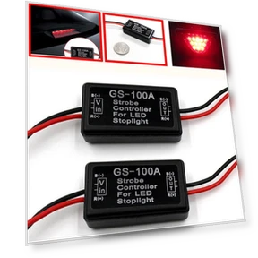 LED Brake Light Strobe Flash Controller Module — Vehicle Safety Signals, Dulcet