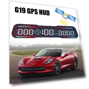 LED Display Screen G19 HUD — Navigation & GPS Accessories, AINYSZIN Automotive Parts