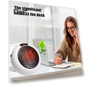 Portable Mini Heater with Remote Control — Portable Heating Solutions, Enjoy Smart Home