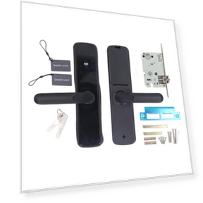 Smart Lock with App Password, IC Card and Key Unlock — Smart Home Security, Amazing-duoqiao
