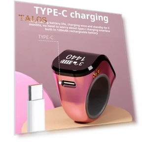 Smart Time Counting Ring with OLED Display — Smart Rings, ANBS
