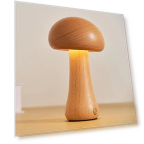 USB Mushroom Night Light with Adjustable Brightness — Night Lights, YC Direct