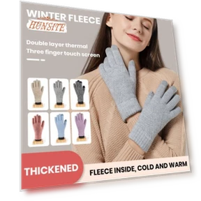 Winter Knitted Touchscreen Gloves — Gloves, Snug Home