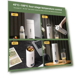 Electric Heating Water Cup Smart Boiling Kettle — Kettles & Tea Machines