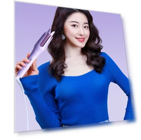 32mm Smart Sensor Fully Automatic Curling Wand Motorized Rotary Automatic Hair Curler — Curling Wands