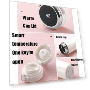 Smart Temperature Display Vacuum Flask — Flasks