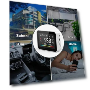 WiFi Smart CO2 Detector with Humiture Sensor — Home Climate Control, RSH