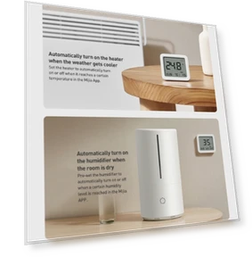 Smart Thermohygrometer 3 - Temperature & Humidity Monitor — Home Climate Control, Xiaomi