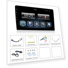 10.1 Inch 2.5D Touch Screen Car Stereo Radio — Stereo Receivers, HOME-Auto-001