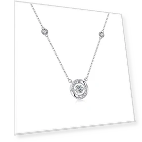 Smart Necklace Mobius — Smart Jewelry, Lucky Star Jewelry