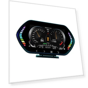 360 Degree OBD2 Sensor Display Split Bracket Multifunctional Car Display — Car Accessories & Gadgets