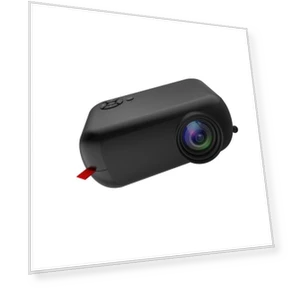 Mini Portable 4K HD Smart Projector — Home Theater Projectors, Honor Electronics