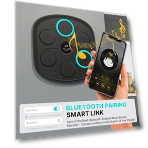 Smart Bluetooth Wall Mounted Punching Trainer — Boxing Training Gear, TGHIJKK