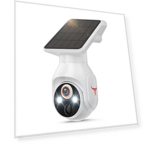 1080p Security Camera with Solar Panel — Security Cameras, FameVibe
