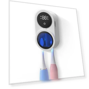 Automatic Rotating Toothbrush Holder and Cleaner — Toothbrush Holders