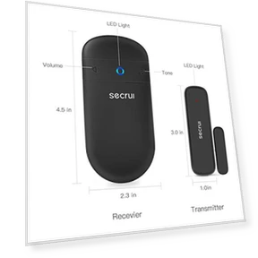 Door Chime with Adjustable Volume — Kits, SECRUI