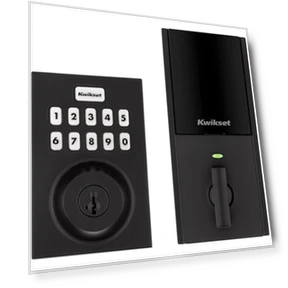 HomeConnect 620 Z-Wave Long Range Enabled Keypad Smart Lock — Keyless Entry, Kwikset