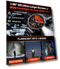 Military Smart Watch — Smartwatches, HIRREO