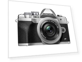 Mirrorless Camera with 14-42mm Lens — Mirrorless Cameras, OM System