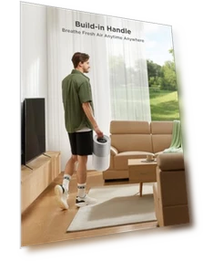 Smart Air Purifier for Homes and Large Rooms — Activated Carbon Air Purifiers, GoveeLife
