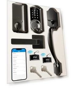 Smart Front Door Lock Set — Smart Home Security, Veise