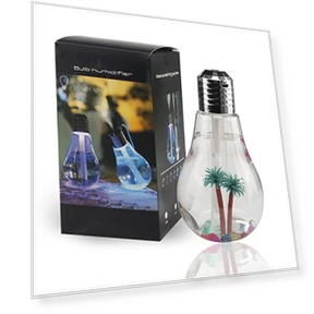 USB Air Humidifier Bulb Lamp — Air Moisturizers, CHUNGHOP
