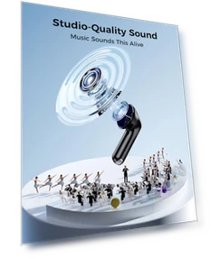 Wireless Earbuds with Immersive Surround Sound — In-Ear Headphones, Shenzhen Daximen Import and Export Trading Co., LTD