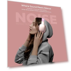 Wireless Over Ear Bluetooth Headphones with Microphone — Over-Ear Headphones, Gabba Goods