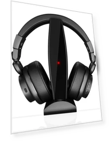 Wireless TV Headphones for Seniors — In-Ear Headphones, cwuiga