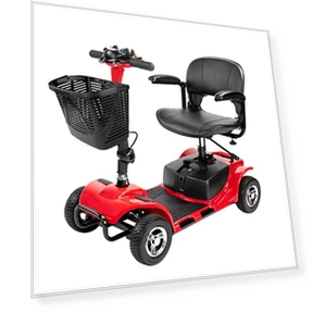 4 Wheel Mobility Scooter — Electric Self-Balancing Scooters, FERBAM