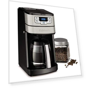 Automatic Grind and Brew 12-Cup Coffeemaker — Electric Blade Coffee Grinders, Cuisinart
