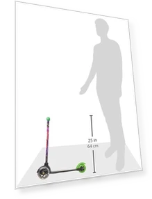 Self Balancing Kick Scooter with Light Up Wheels — Electric Vehicles, Voyager