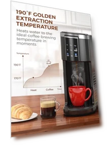 Single Serve Coffee Maker — Coffee & Espresso Combos, COWSAR