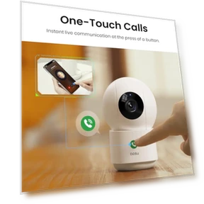 2K Security Camera Indoor — Baby Monitors, AOSU