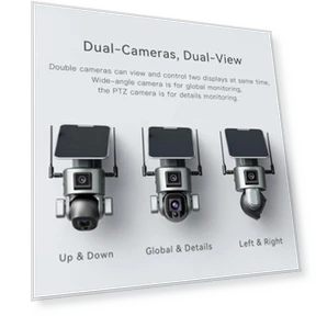 4K Security Camera Wireless Outdoor with Solar Panel — Security Cameras, Niview