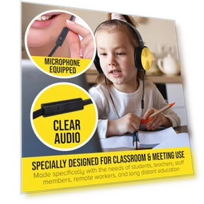 Classroom Headphones-Bulk 25-Pack — In-Ear Headphones, Sonitum