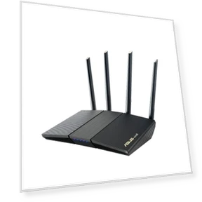 Dual Band WiFi 6 Extendable Router — Routers, Asus