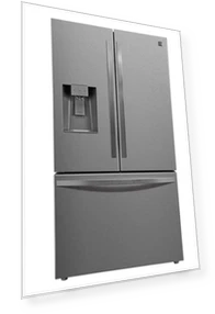 French Door Refrigerator with Fingerprint Resistance — Cooling Solutions, Kenmore