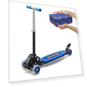 Heavy-Duty Kids 3-Wheel Scooter — Push Scooters, EUIJOIP