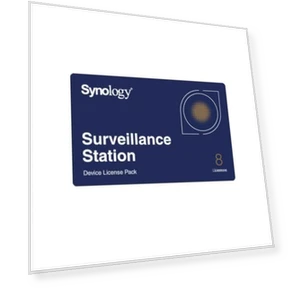 IP Camera License Pack for 8 — Surveillance Enclosures & Mounts, Synology