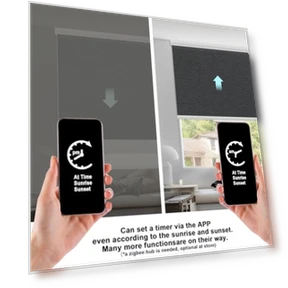 Motorized Blinds with Remote Smart Blackout Shades — Roller, COOLWINDS