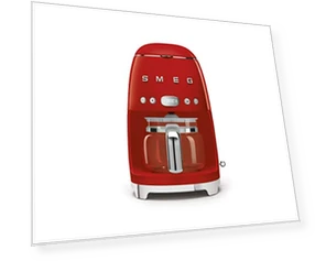 Retro Style Drip Coffee Machine — Coffee & Espresso Combos, Smeg