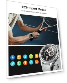 Rotatable Dial Smart Watch — Smartwatches, AOMIAO