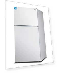 Top Mount Refrigerator with Freezer — Mini Fridges, BLACK+DECKER
