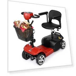 4 Wheels Electric Mobility Scooter — Electric Self-Balancing Scooters
