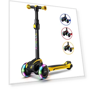 Kids Scooter with Light Up Wheels — Kids' Bikes, TONBUX