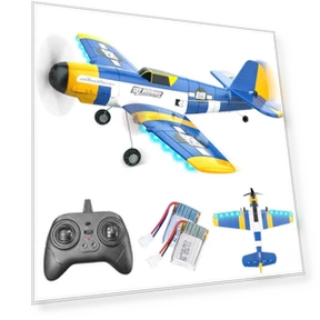 Remote Control Airplane with LED Lights — Remote Control Aircraft, BEZGAR